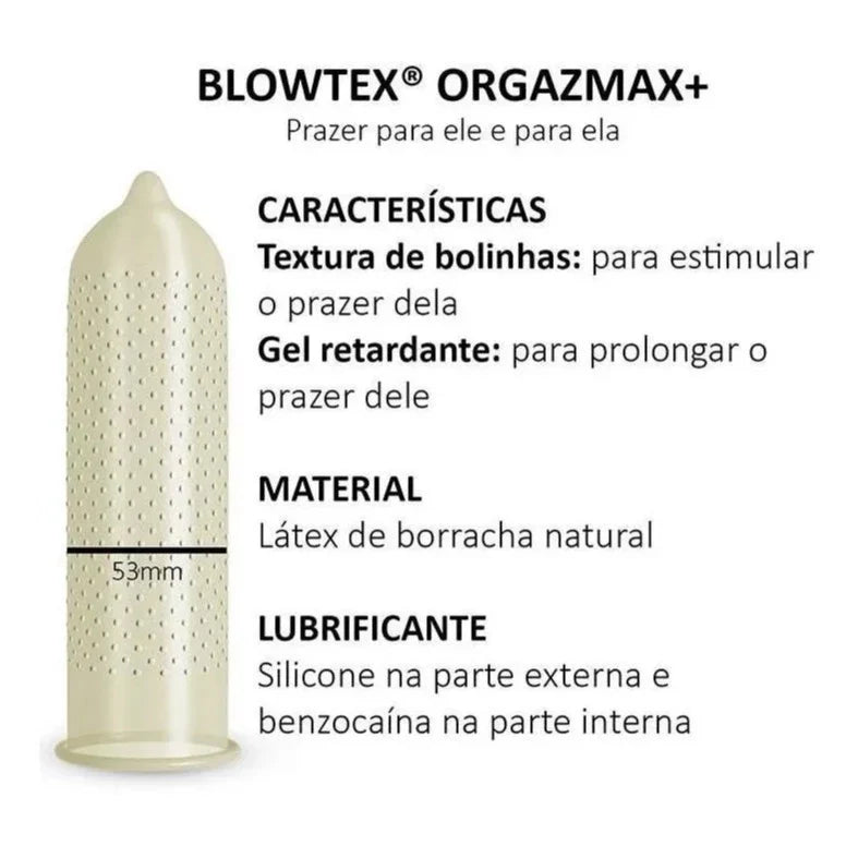 Preservativo Blowtex Orgazmax